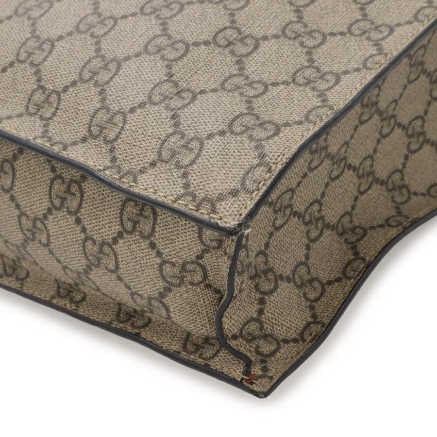 GUCCI グッチ ソフトGGスプリーム トートバッグ 2WAY ショルダーバッグ 斜め掛け PVC レザー ベージュ ブラック 黒 456217 | GUCCI | 02