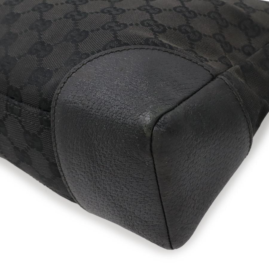 GUCCI グッチ GGキャンバス ショルダーバッグ メッセンジャーバッグ 斜め掛け レザー ブラック 黒 114273 | GUCCI | 02