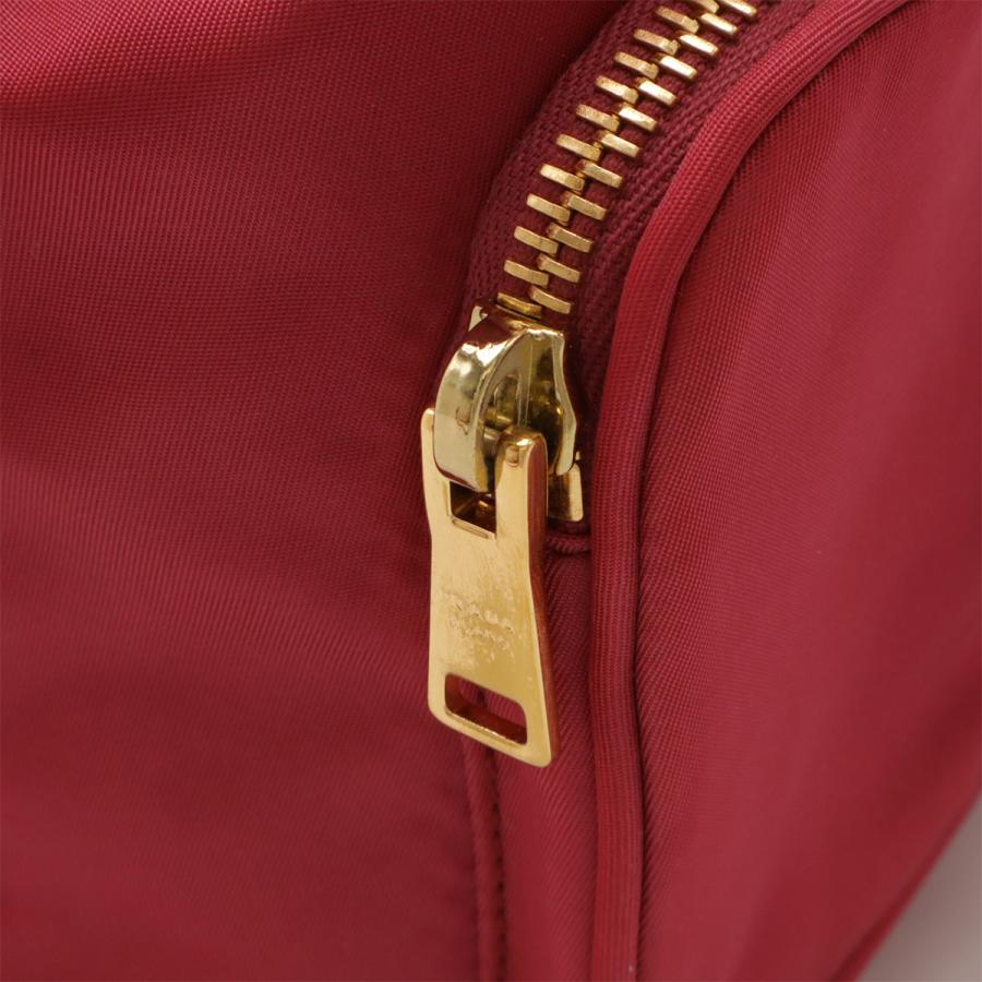 PRADA プラダ ハンドバッグ バケットバッグ 巾着 2WAY ショルダーバッグ ナイロン レザー ピンク ゴールド金具 1BH038 | PRADA | 03