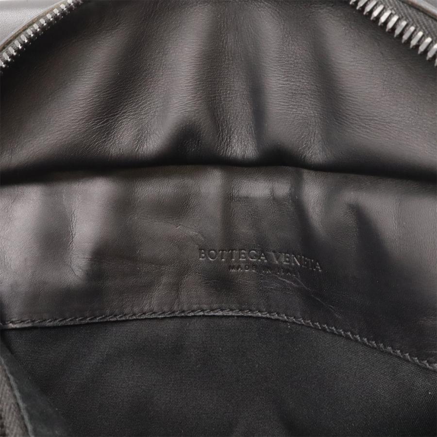 BOTTEGA VENETA ボッテガ ヴェネタ ボッテガベネタ イントレチャート ウエストバッグ ボディバッグ レザー ブラック 黒 121604 | BOTTEGA VENETA | 08