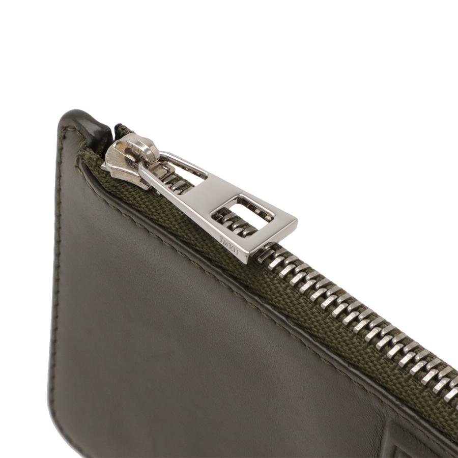 LOEWE ロエベ アナグラム コインカードホルダー コインケース カードケース フラグメントケース L字ファスナー レザー グレー C565Z40X03 | LOEWE | 03