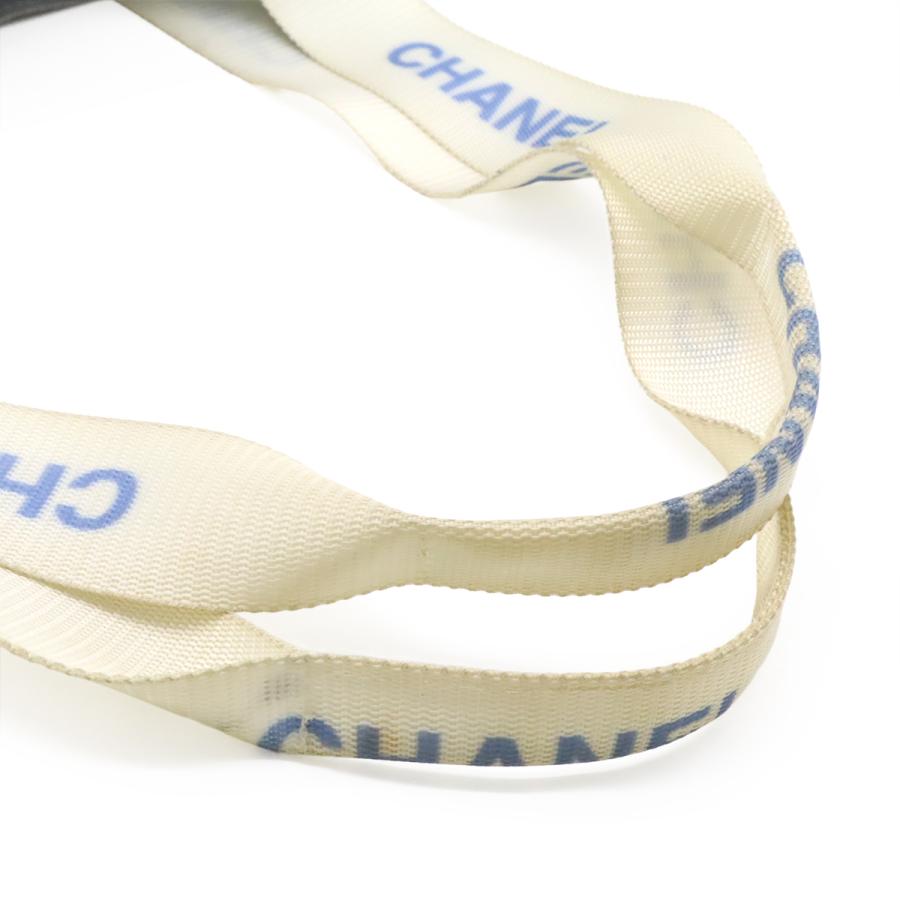 CHANEL シャネル スポーツライン ロゴ トートバッグ ラージトート ショルダーバッグ 肩掛け ナイロン グレー ホワイト | CHANEL | 03