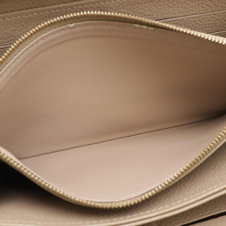 LOUIS VUITTON ルイ ヴィトン モノグラムアンプラント ジッピーウォレット ラウンドファスナー 長財布 レザー ガレ ベージュ系 M60738 | LOUIS VUITTON | 07