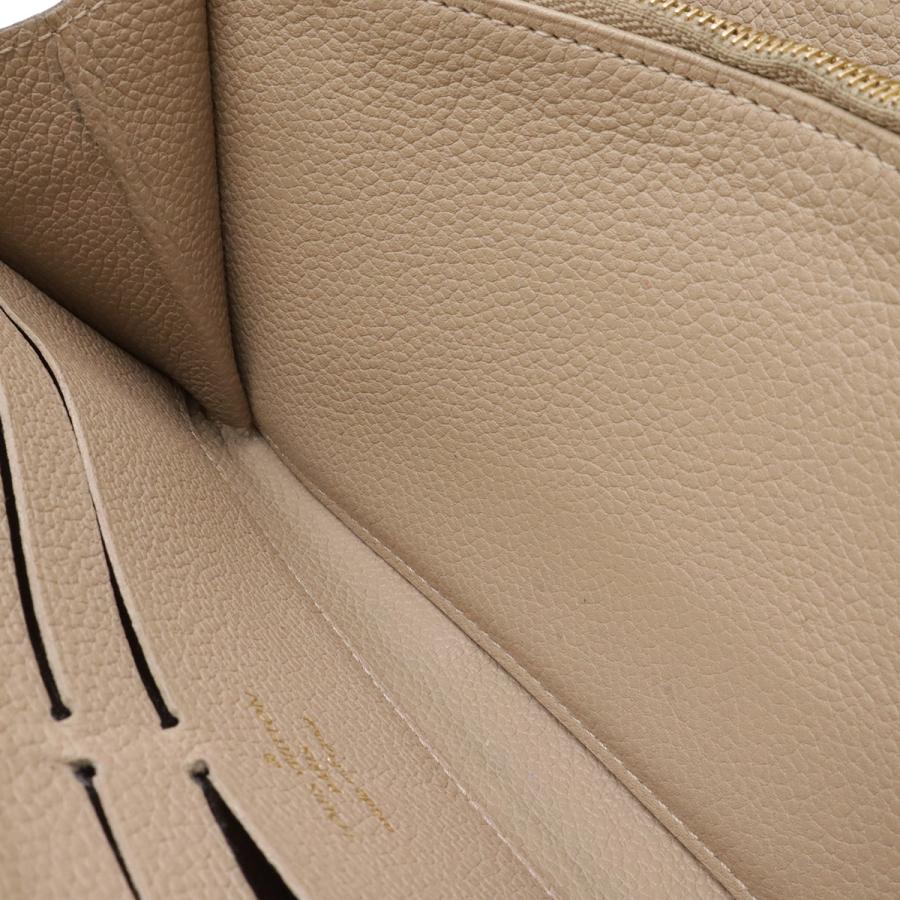 LOUIS VUITTON ルイ ヴィトン モノグラムアンプラント ジッピーウォレット ラウンドファスナー 長財布 レザー ガレ ベージュ系 M60738 | LOUIS VUITTON | 08