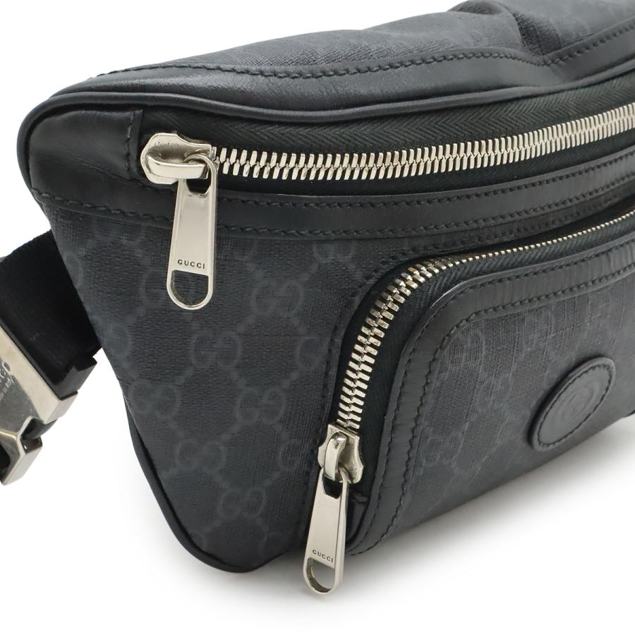 GUCCI（グッチ） GGスプリーム ラージ ウエストバッグ ボディバッグ