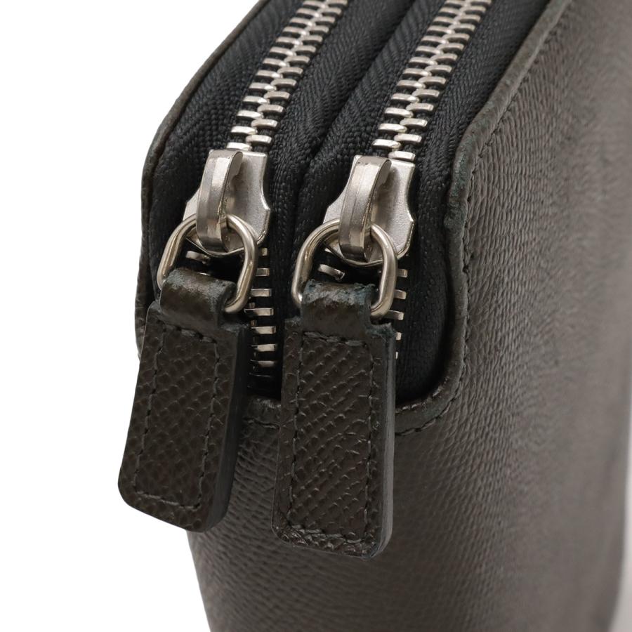 dunhill ダンヒル ボードン オーガナイザー ラウンドファスナー 長財布 トラベルケース クラッチバッグ レザー ダークグレー L2M145Z | dunhill | 03