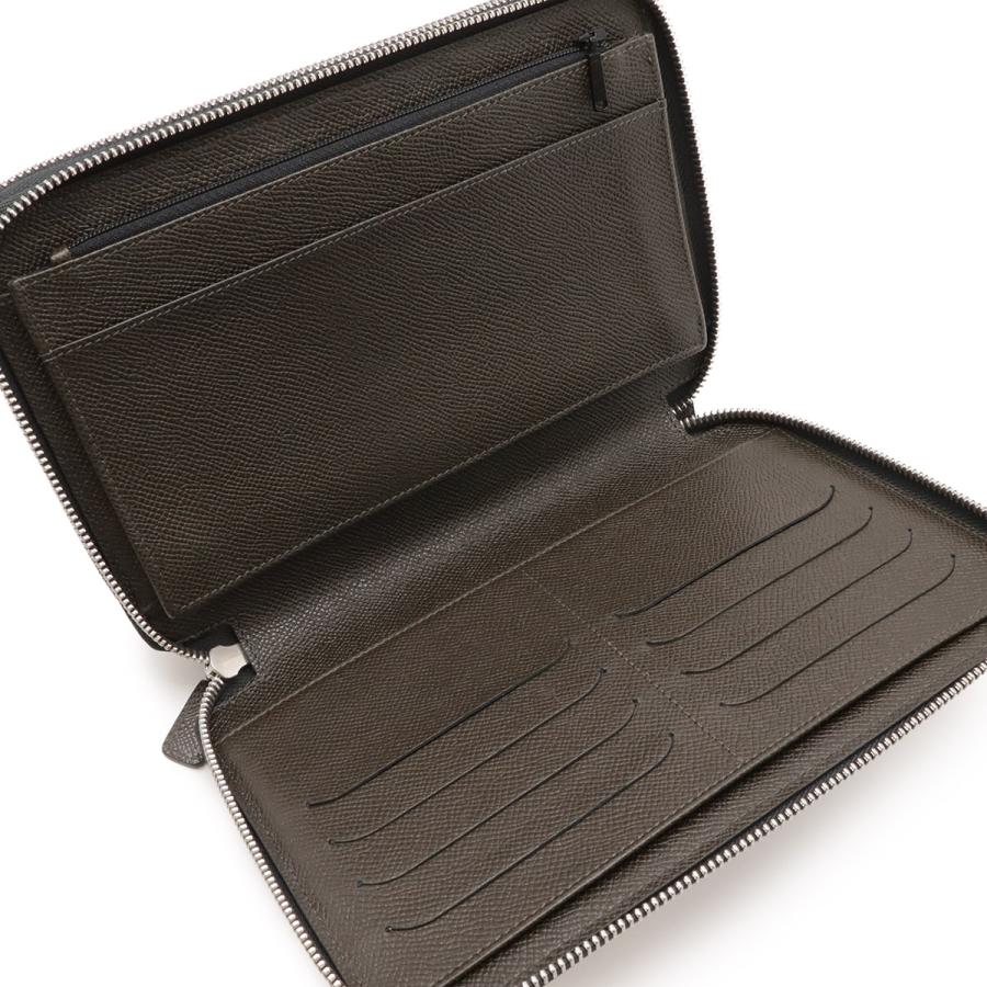 dunhill ダンヒル ボードン オーガナイザー ラウンドファスナー 長財布 トラベルケース クラッチバッグ レザー ダークグレー L2M145Z | dunhill | 06