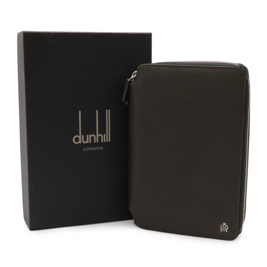 dunhill ダンヒル ボードン オーガナイザー ラウンドファスナー 長財布 トラベルケース クラッチバッグ レザー ダークグレー L2M145Z | dunhill | 08