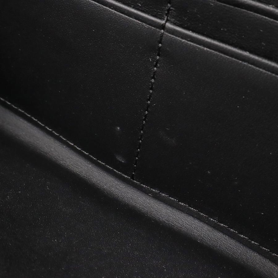 BURBERRY バーバリー スモークドチェック チェック柄 ラウンドファスナー 長財布 PVC レザー ジュ ブラック 黒 ダークグレー | BURBERRY | 08