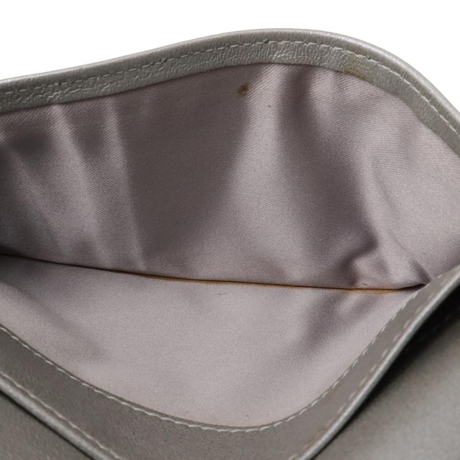 CHANEL シャネル カメリア エンボス ココマーク 2つ折長財布 二つ折り レザー ブラック 黒 シルバー金具 A36544 | CHANEL | 06