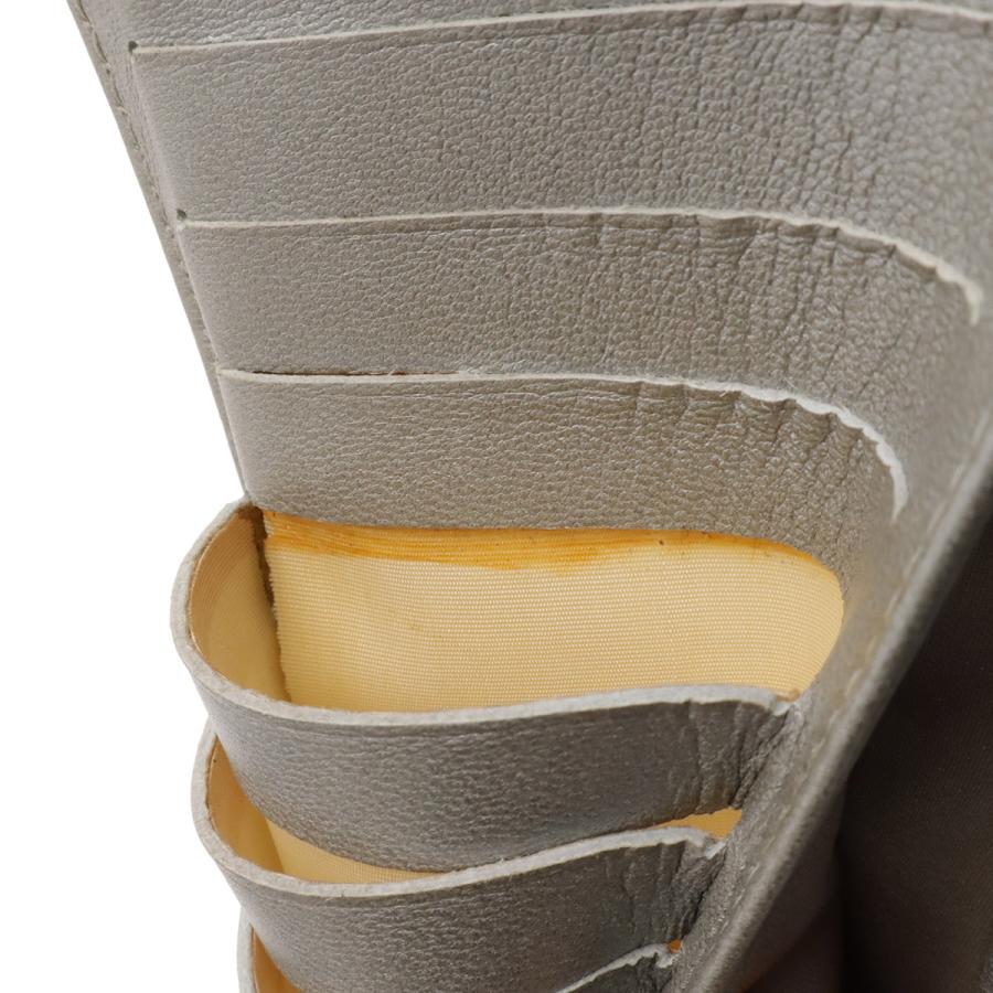 CHANEL シャネル カメリア エンボス ココマーク 2つ折長財布 二つ折り レザー ブラック 黒 シルバー金具 A36544 | CHANEL | 07