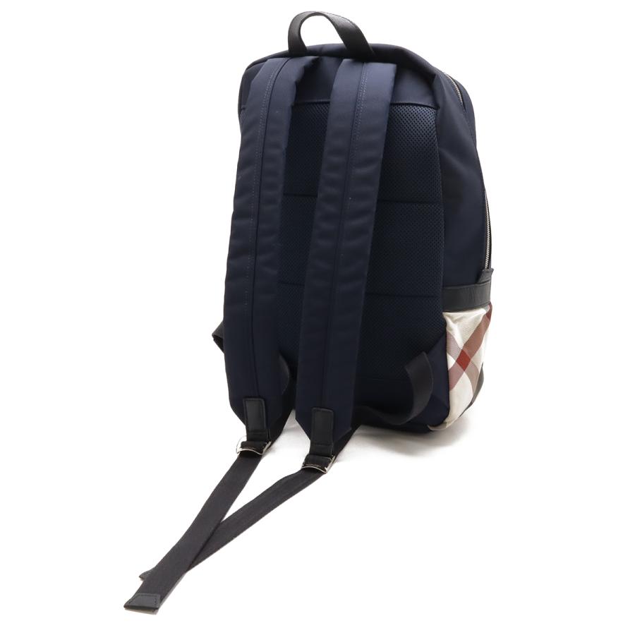 BLACK LABEL CRESTBRIDGE ブラック レーベル クレストブリッジ チェック柄 バックパック リュックサック ナイロン ネイビー ホワイト |  | 01