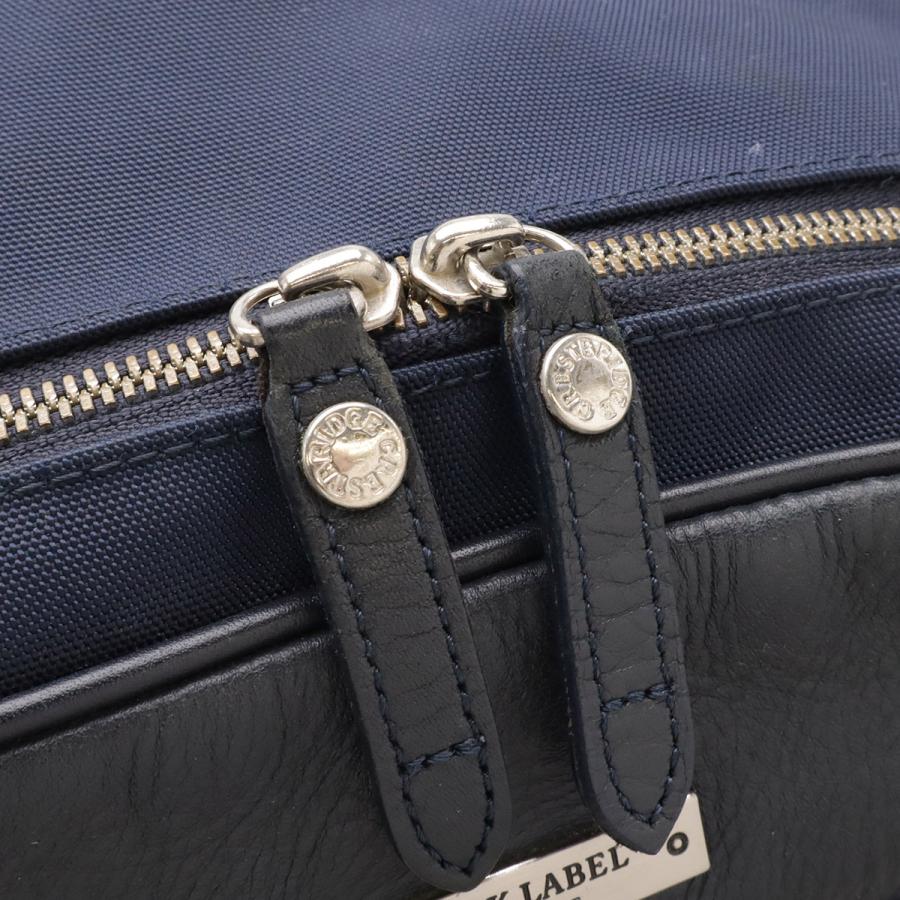 BLACK LABEL CRESTBRIDGE ブラック レーベル クレストブリッジ チェック柄 バックパック リュックサック ナイロン ネイビー ホワイト |  | 03