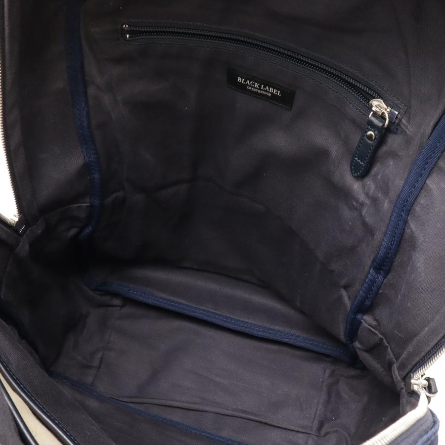 BLACK LABEL CRESTBRIDGE ブラック レーベル クレストブリッジ チェック柄 バックパック リュックサック ナイロン ネイビー ホワイト |  | 06