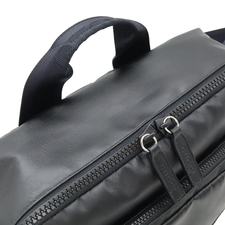 GUCCI グッチ マットクリスタルGG クロスボディバッグ ショルダーバッグ メッセンジャーバッグ 斜め掛け PVC ブラック 黒 782764 | GUCCI | 05