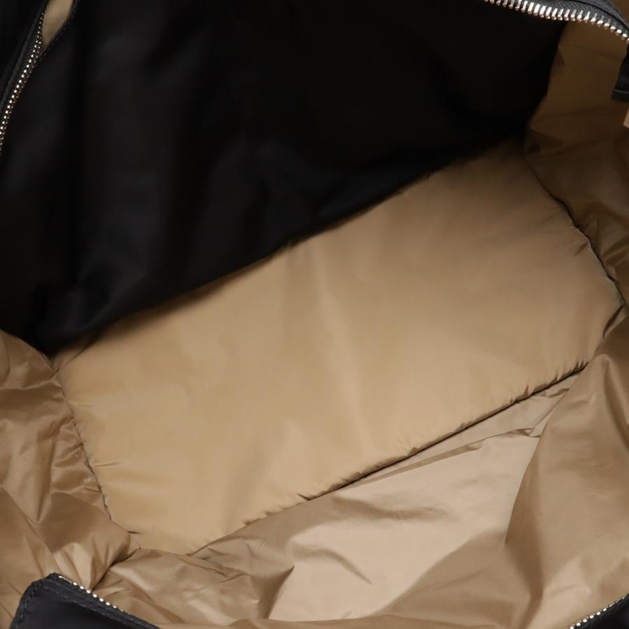 BURBERRY バーバリー トートバッグ ラージトート ショルダーバッグ トラベルバッグ 旅行カバン ナイロン レザー ブラック 黒 | BURBERRY | 03