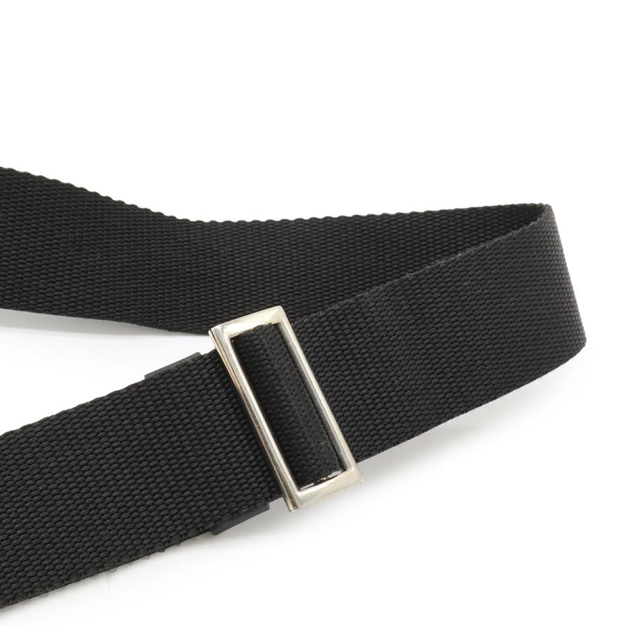 PRADA プラダ ショルダーバッグ メッセンジャーバッグ 斜め掛け ナイロン レザー NERO 黒 ブラック シルバー金具 海外免税店購入品 | PRADA | 04