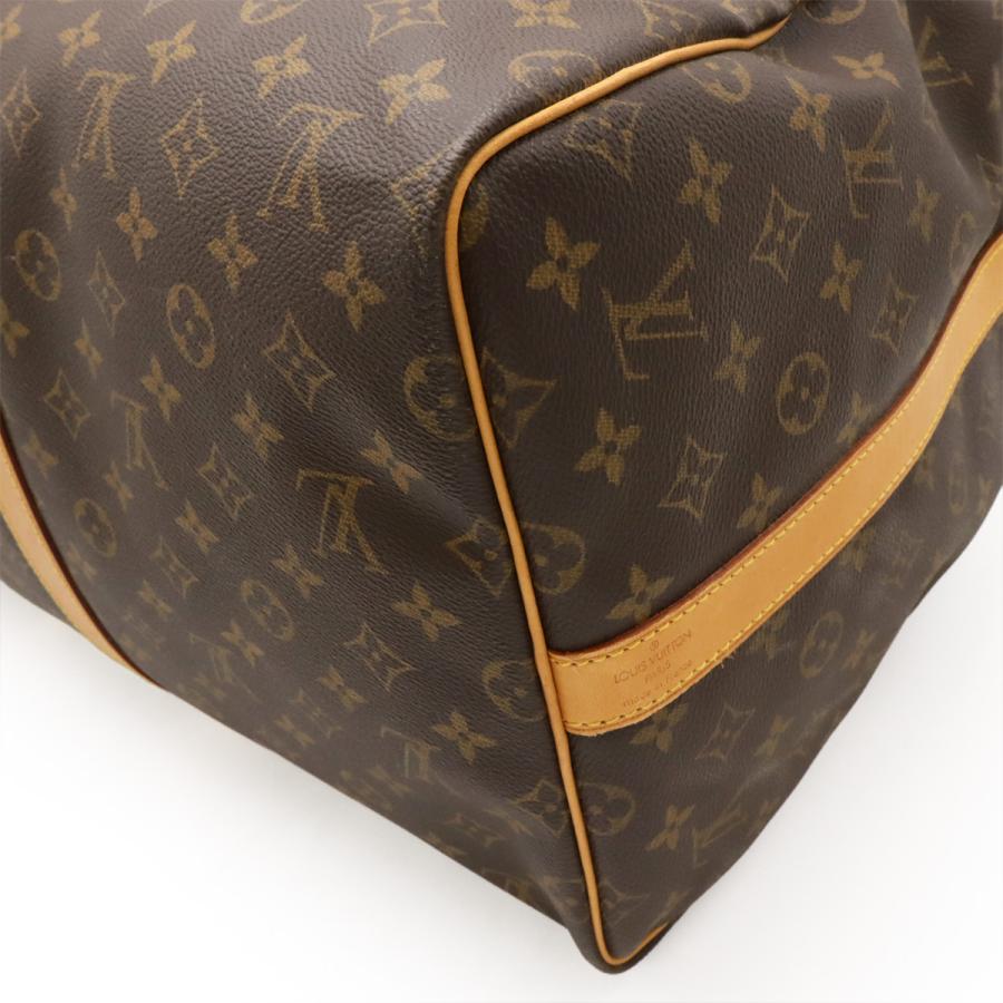 ルイ・ヴィトン キーポル バンドリエール 55 ボストンバッグ 旅行鞄 付属品有 LOUIS VUITTON ルイ ヴィトン モノグラム キーポル バンドリエール55