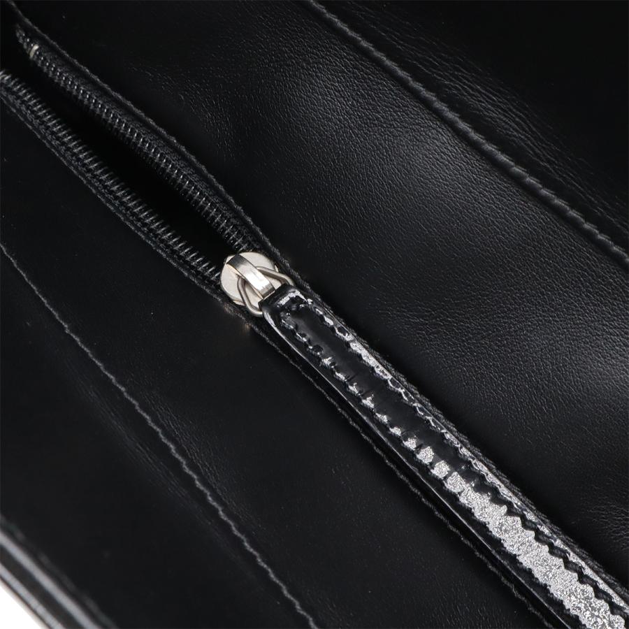 CHANEL シャネル パリビアリッツ トートPM トートバッグ ショルダーバッグ ハラコ エナメル レザー ブラック 黒 シルバー金具 A34208 | CHANEL | 03