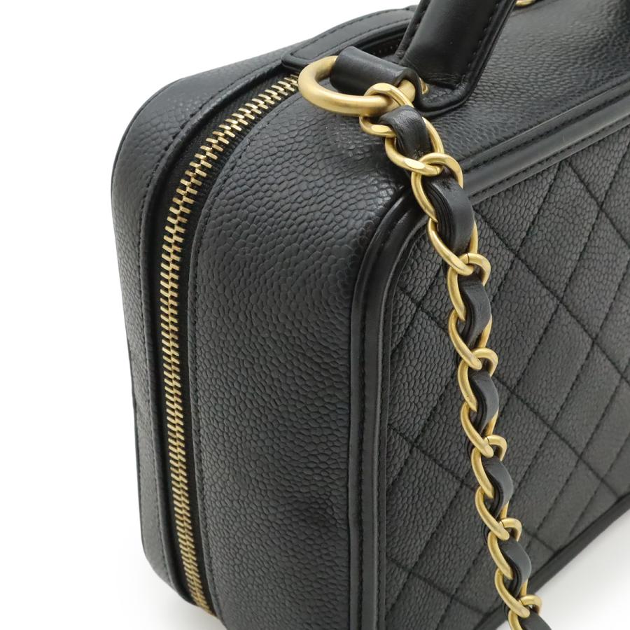 CHANEL（シャネル） CCフィリグリー マトラッセ バニティケース
