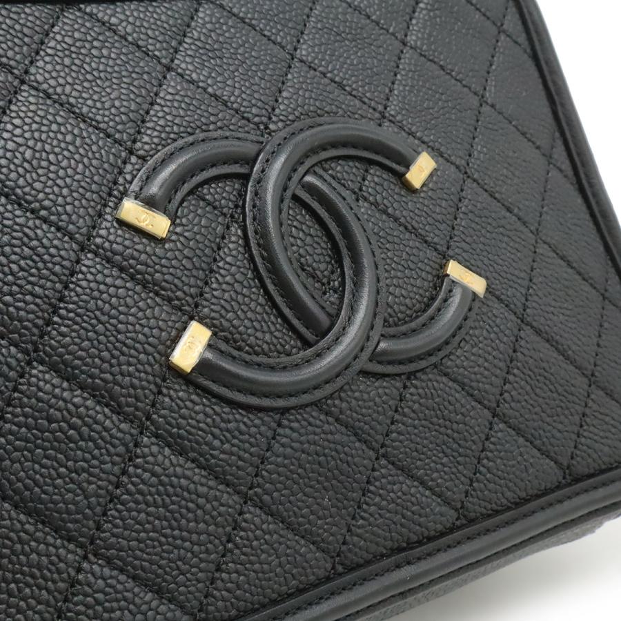 CHANEL（シャネル） CCフィリグリー マトラッセ バニティケース