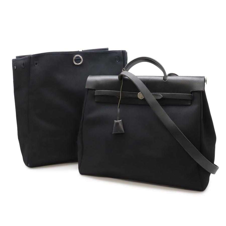 エルメス Hermesエールバッグ カバスPMトートバッグ トワルオフィシエレザ HERMES（エルメス） エールバッグMM ハンドバッグ トワルオフィシエ
