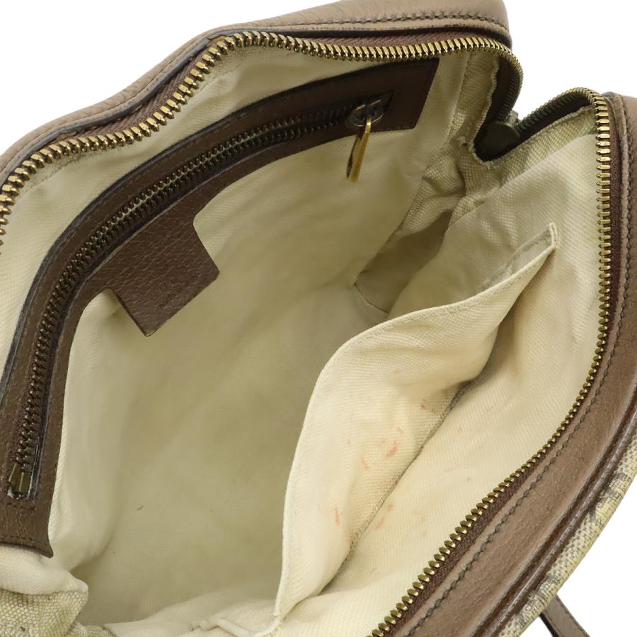 GUCCI グッチ オフィディア スモール メッセンジャーバッグ GGスプリーム シェリーライン PVC レザー ベージュ モカブラウン 547926 | GUCCI | 05