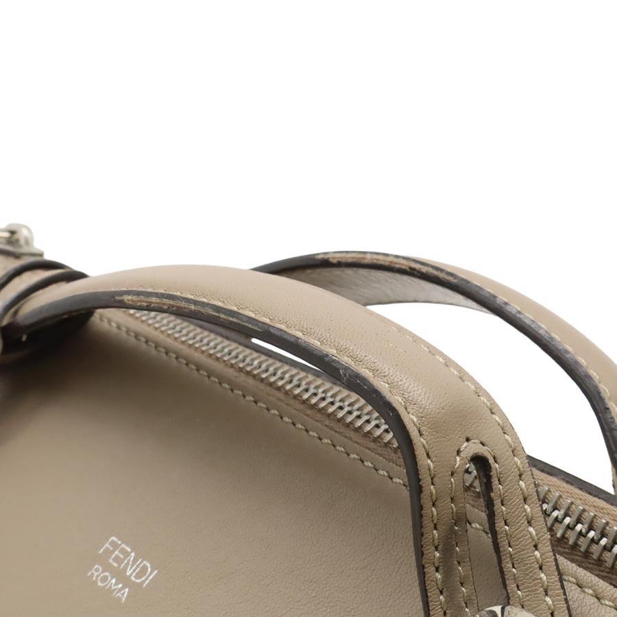 FENDI フェンディ BY THE WAY バイザウェイ ミディアム ハンドバッグ 2WAY ショルダーバッグ レザー グレージュ シルバー金具 8BL124 | FENDI | 03