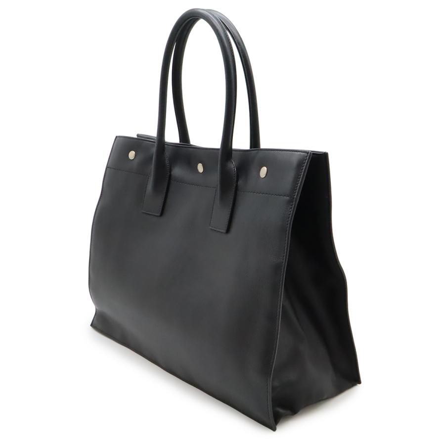 SAINT LAURENT PARIS サン ローラン パリ YSL イブサンローラン リヴ ゴーシュ トートバッグ ショルダーバッグ レザー ブラック 黒 |  | 01