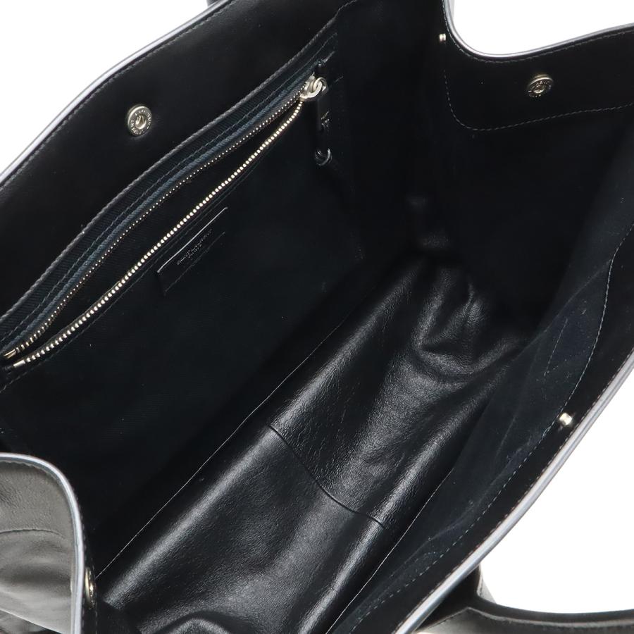 SAINT LAURENT PARIS サン ローラン パリ YSL イブサンローラン リヴ ゴーシュ トートバッグ ショルダーバッグ レザー ブラック 黒 |  | 04
