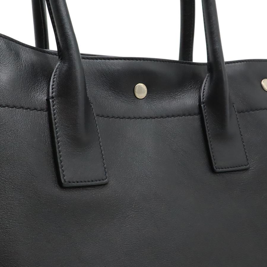 SAINT LAURENT PARIS サン ローラン パリ YSL イブサンローラン リヴ ゴーシュ トートバッグ ショルダーバッグ レザー ブラック 黒 |  | 06