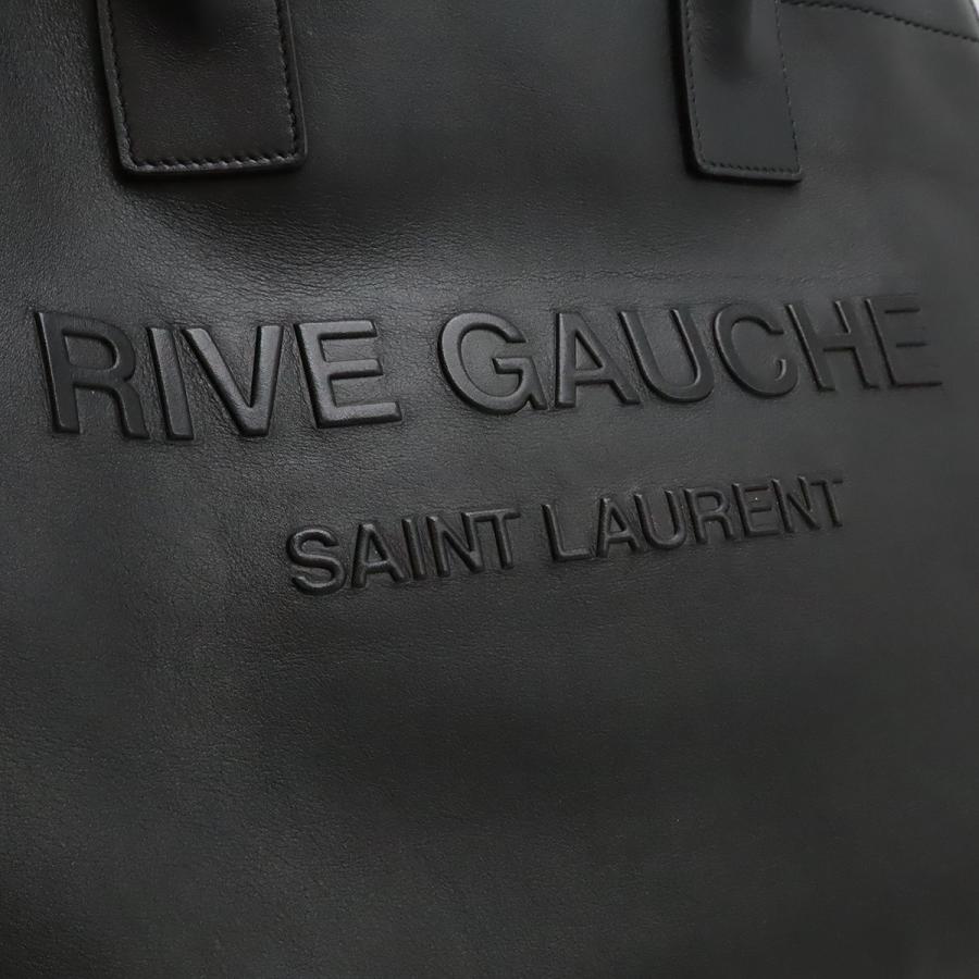 SAINT LAURENT PARIS サン ローラン パリ YSL イブサンローラン リヴ ゴーシュ トートバッグ ショルダーバッグ レザー ブラック 黒 |  | 07