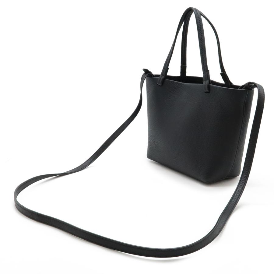 THE ROW ザ ロウ PARK TOTE SAMLL パーク トート スモール トートバッグ ミニバッグ 2WAY ショルダーバッグ 斜め掛け レザー ブラック 黒 |  | 01