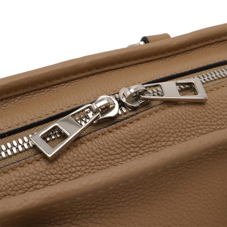 LOEWE ロエベ アマソナ23 アナグラム ハンドバッグ ミニボストンバッグ 2WAY ショルダーバッグ レザー ブラウンベージュ系 シルバー金具 | LOEWE | 03