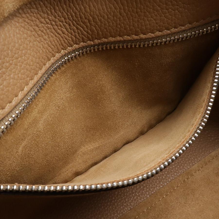 LOEWE ロエベ アマソナ23 アナグラム ハンドバッグ ミニボストンバッグ 2WAY ショルダーバッグ レザー ブラウンベージュ系 シルバー金具 | LOEWE | 08