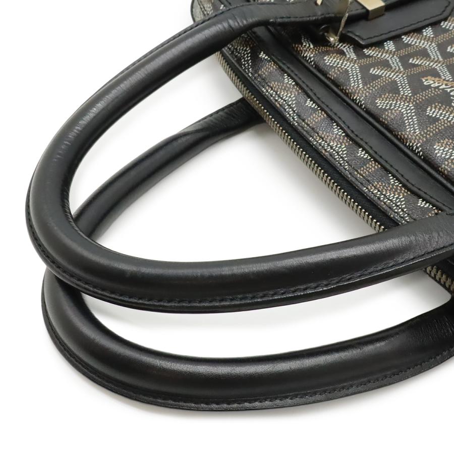 GOYARD ゴヤール アンバサードPM ビジネスバッグ ブリーフケース ハンドバッグ ヘリンボーン柄 PVC レザー ブラック 黒 ブラウン | GOYARD | 03