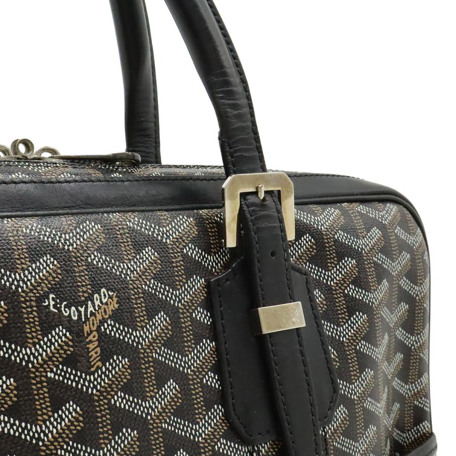 GOYARD ゴヤール アンバサードPM ビジネスバッグ ブリーフケース ハンドバッグ ヘリンボーン柄 PVC レザー ブラック 黒 ブラウン | GOYARD | 05
