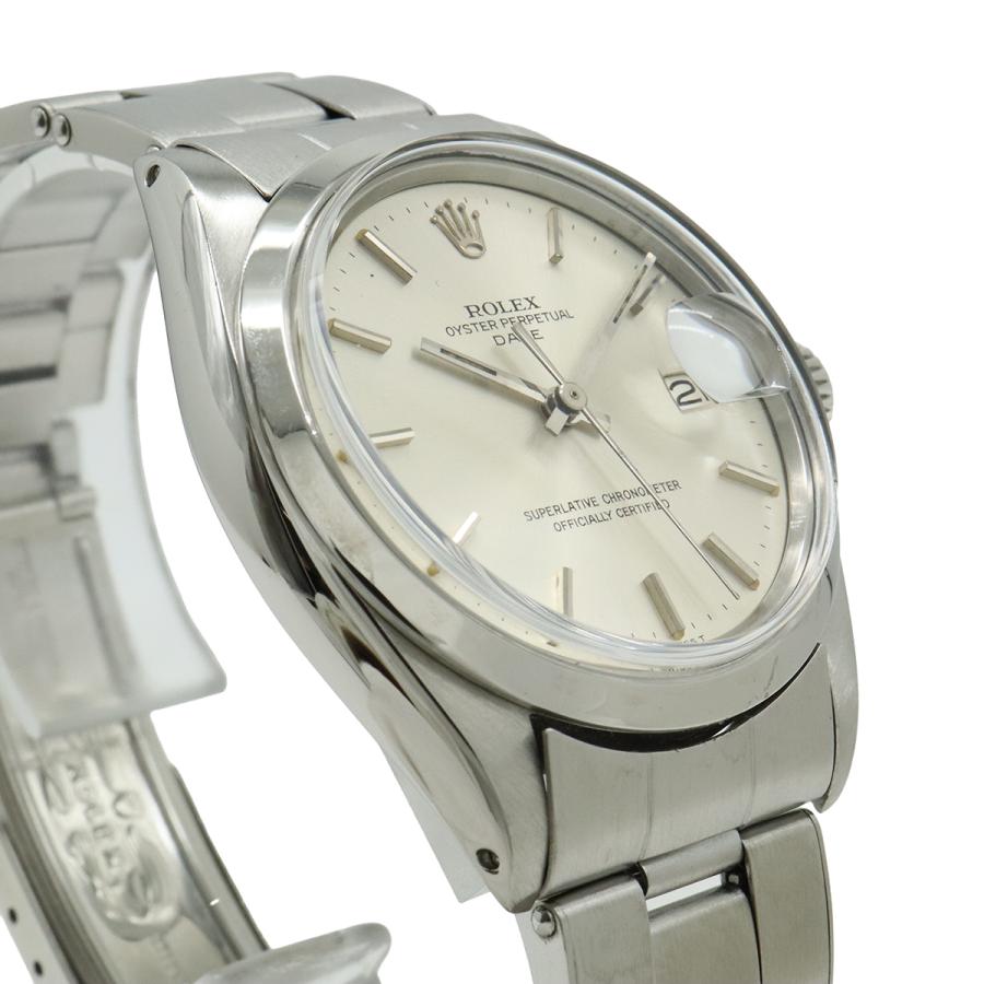 ROLEX ロレックス オイスター パーペチュアル デイト シルバー文字盤 アンティーク SS メンズ AT オートマ 腕時計 23番 1500 | ROLEX | 04