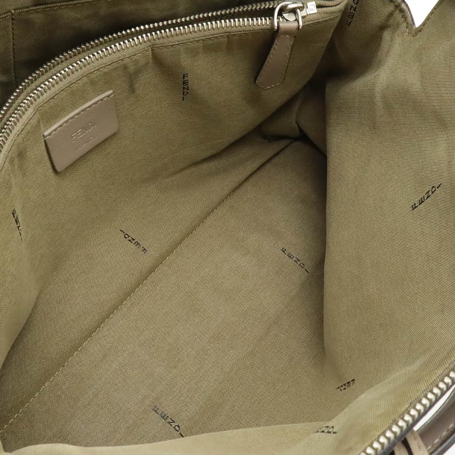 FENDI フェンディ BY THE WAY バイザウェイ ラージ ハンドバッグ 2WAY ショルダーバッグ レザー グレージュ シルバー金具 8BL125 | FENDI | 05