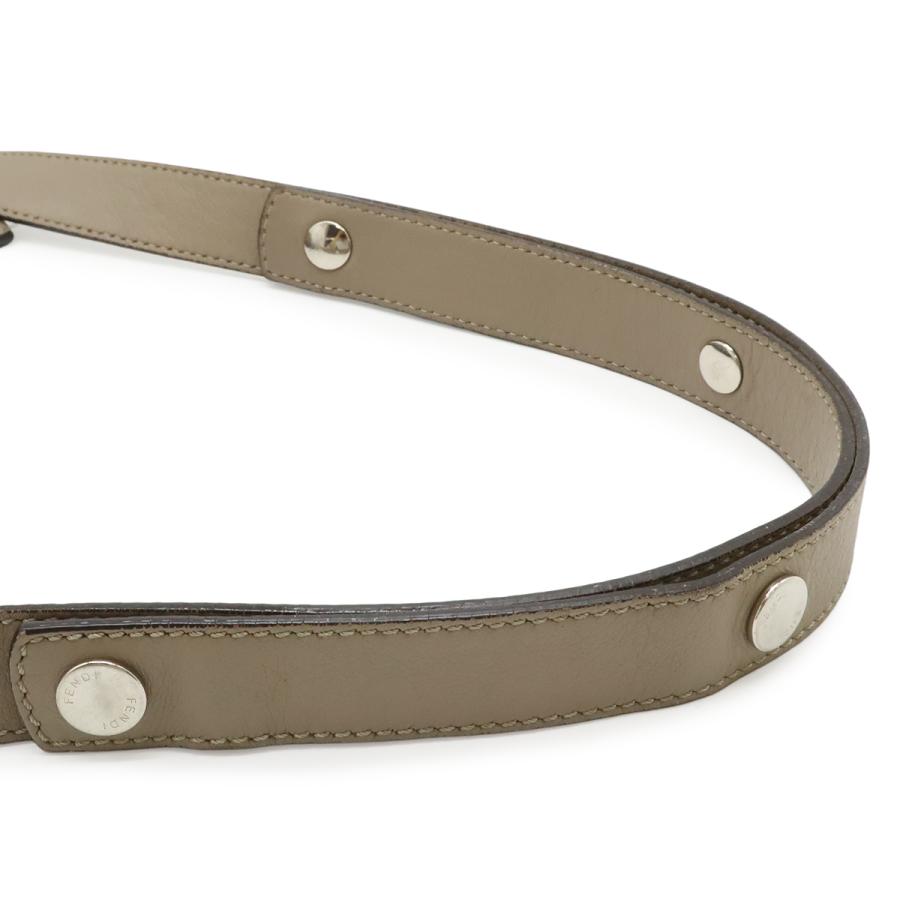 FENDI フェンディ BY THE WAY バイザウェイ ラージ ハンドバッグ 2WAY ショルダーバッグ レザー グレージュ シルバー金具 8BL125 | FENDI | 07