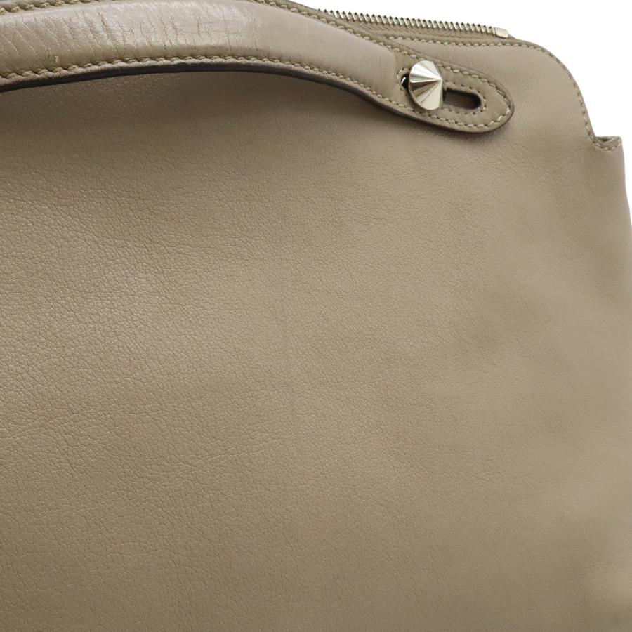 FENDI フェンディ BY THE WAY バイザウェイ ラージ ハンドバッグ 2WAY ショルダーバッグ レザー グレージュ シルバー金具 8BL125 | FENDI | 08