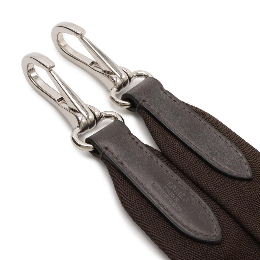 HERMES エルメス サック ド パンサージュ グルーム トートバッグ 2WAY ショルダーバッグ フェルト グレー ダークブラウン | HERMES | 04