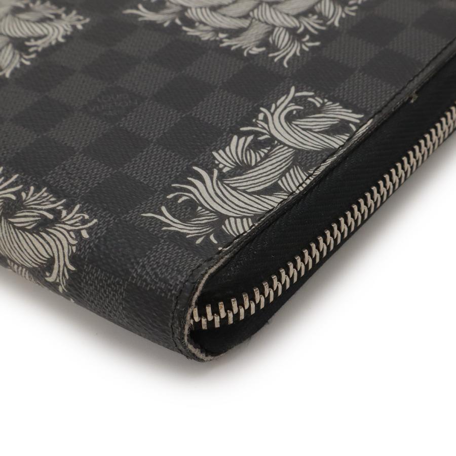 LOUIS VUITTON ルイ ヴィトン ダミエグラフィット クリストファー ネメス ジッピーオーガナイザー ラウンドファスナー 長財布 ロープ | LOUIS VUITTON | 02