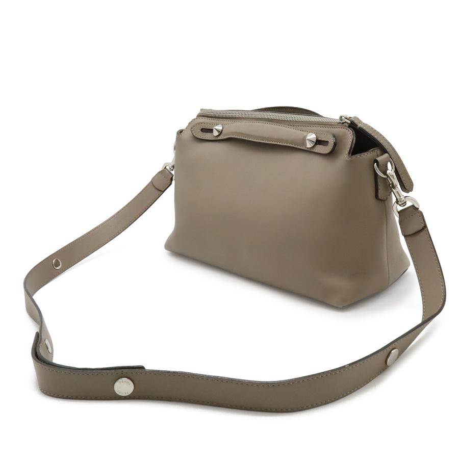 FENDI フェンディ BY THE WAY バイザウェイ ミディアム ハンドバッグ 2WAY ショルダーバッグ レザー グレージュ シルバー金具 8BL124 | FENDI | 01