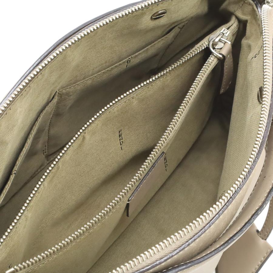 FENDI フェンディ BY THE WAY バイザウェイ ミディアム ハンドバッグ 2WAY ショルダーバッグ レザー グレージュ シルバー金具 8BL124 | FENDI | 05