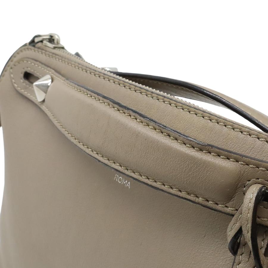 FENDI フェンディ BY THE WAY バイザウェイ ミディアム ハンドバッグ 2WAY ショルダーバッグ レザー グレージュ シルバー金具 8BL124 | FENDI | 07