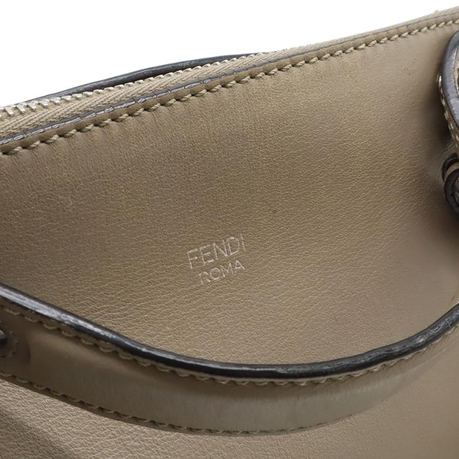 FENDI フェンディ BY THE WAY バイザウェイ ミディアム ハンドバッグ 2WAY ショルダーバッグ レザー グレージュ シルバー金具 8BL124 | FENDI | 08