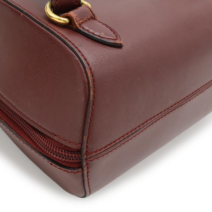 Cartier カルティエ マスト バックパック リュックサック レザー ボルドー ゴールド金具 L1000215 | Cartier | 02