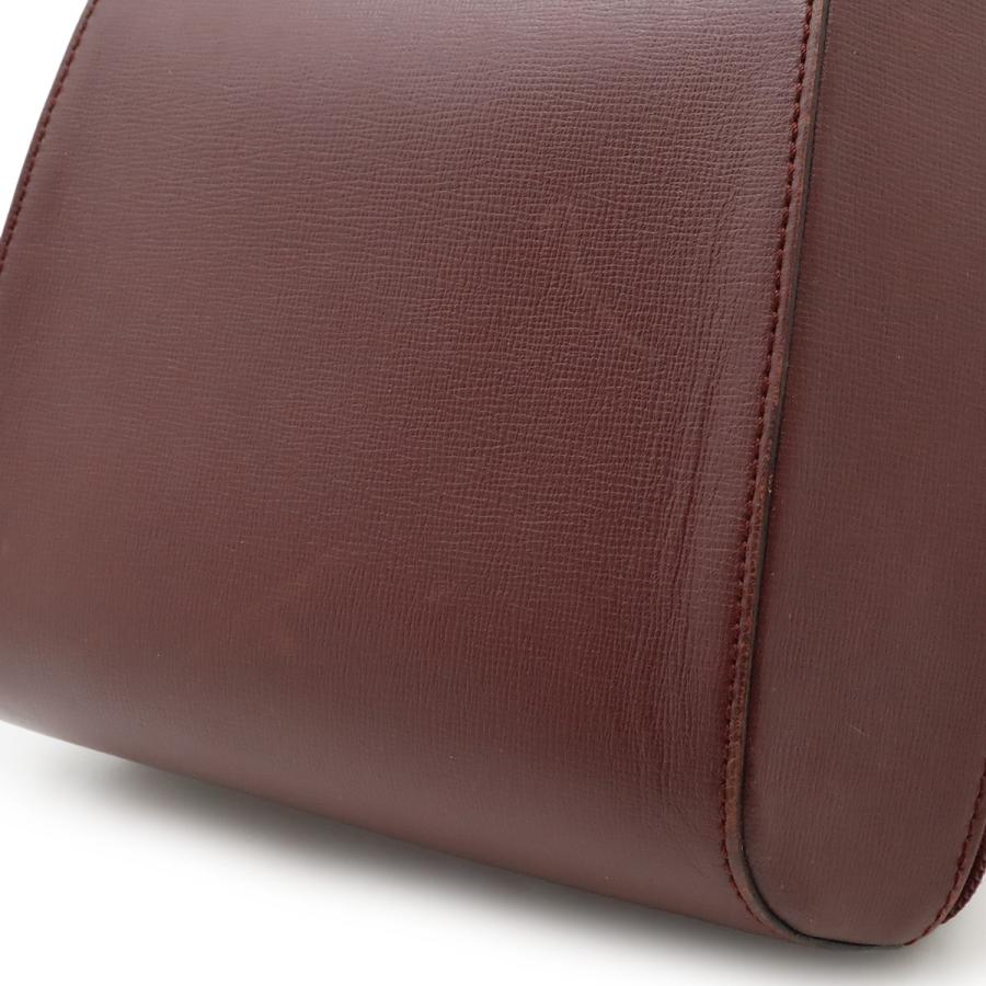 Cartier カルティエ マスト バックパック リュックサック レザー ボルドー ゴールド金具 L1000215 | Cartier | 08