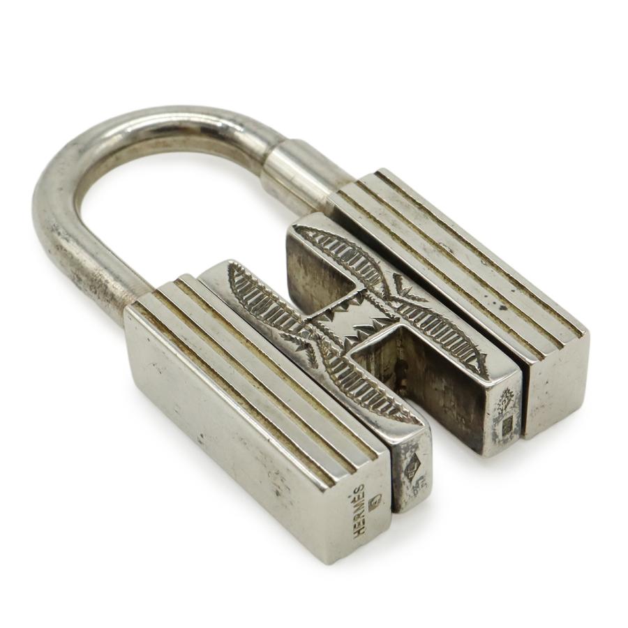 HERMES エルメス トゥアレグ カデナ パドロック 南京錠 鍵 カギ チャーム ペンダントトップ ヘッド キーホルダー SV925 Ag925 シルバー | HERMES | 02